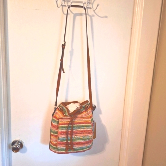 Patricia Nash Handbags - Patricia Nash Spanish Multi Zig Zag Crossbody Bag